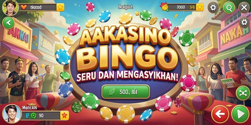 Tampilan gameplay AAKASINO yang seru dan interaktif.