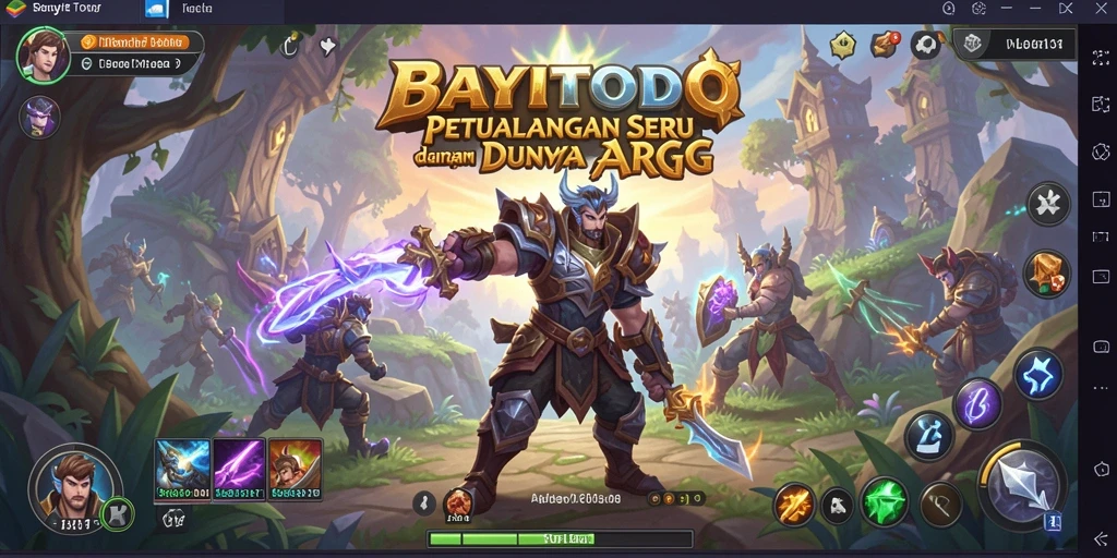 Screenshot gameplay BAYITOTO yang menunjukkan aksi pertarungan yang mendebarkan.