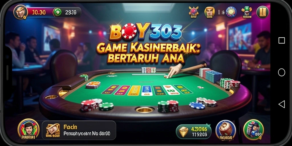 Tampilan menarik dari gameplay Casino di BOY303.