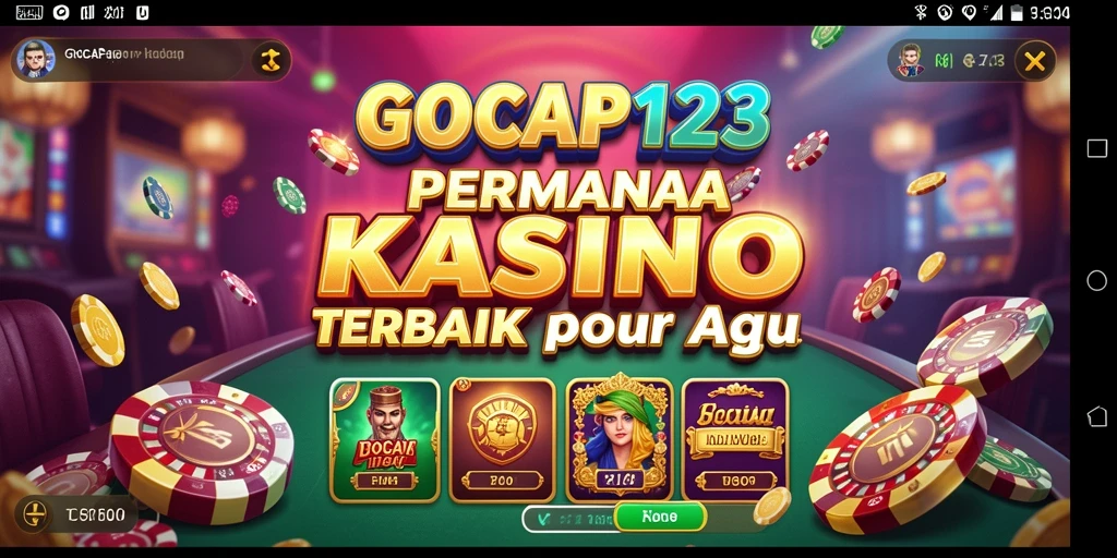 Tampilan gameplay seru GOCAP123 dengan banyak pilihan permainan Kasino.