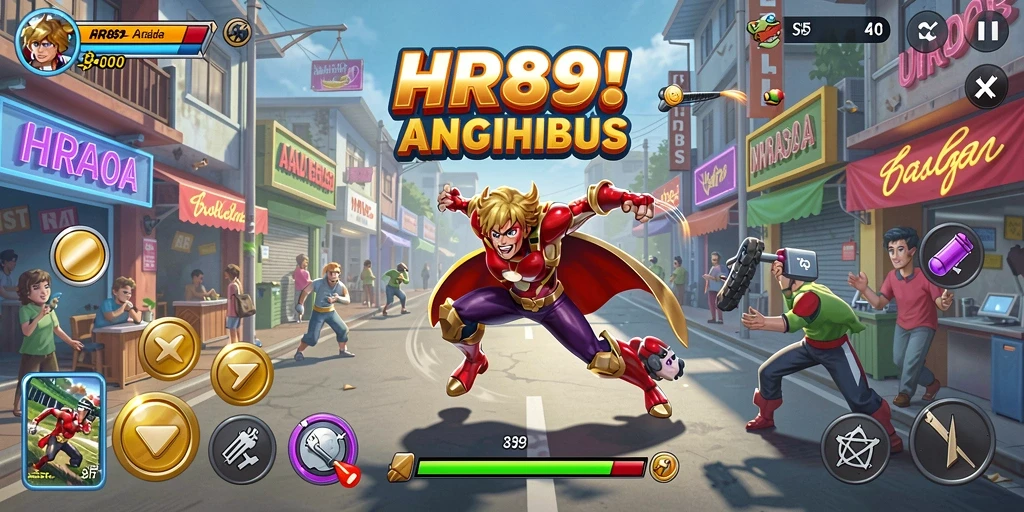 Gameplay seru yang menantang di HR89 dengan grafis menarik.