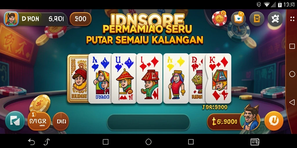 Tampilan gameplay seru dan interaktif dari IDNSCORE.