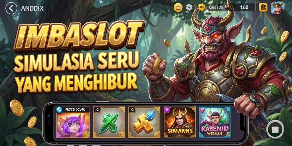 Tampilan menarik dari gameplay IMBASLOT yang penuh aksi.