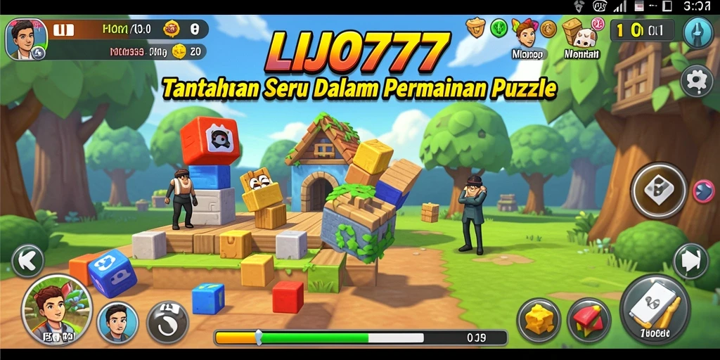 Tampilan gameplay LJO777 yang seru dan menantang.