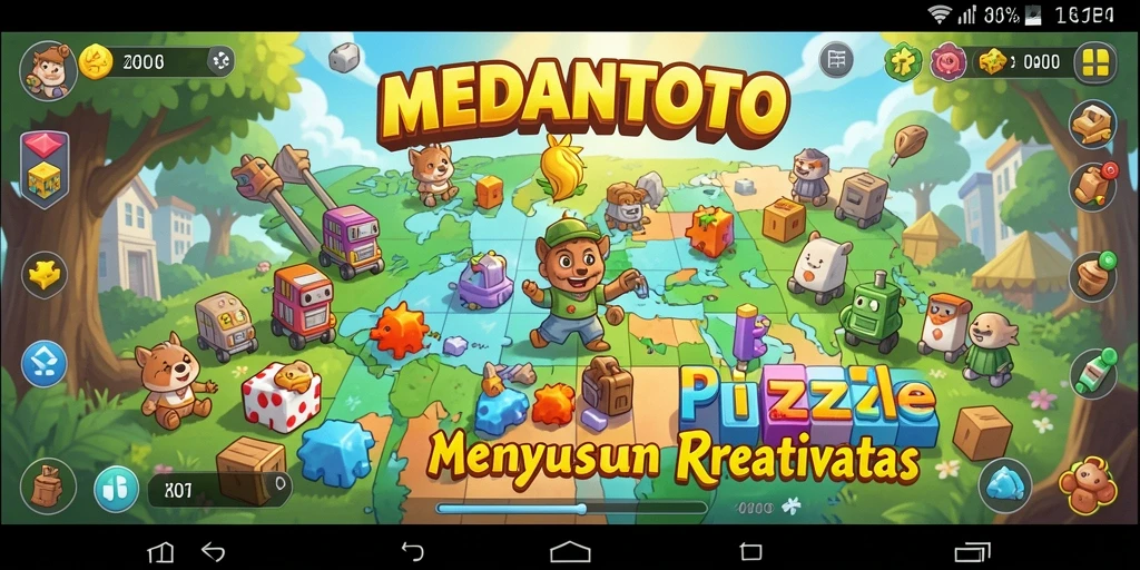 Tampilan gameplay MEDANTOTO yang seru dan mendebarkan.