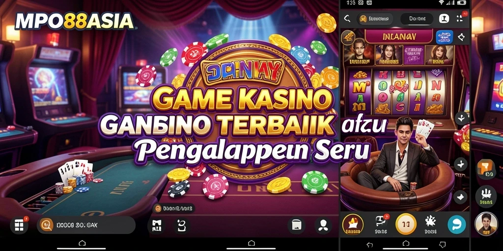 Tampilan gameplay menarik di MPO88ASIA dengan berbagai pilihan permainan Kasino.