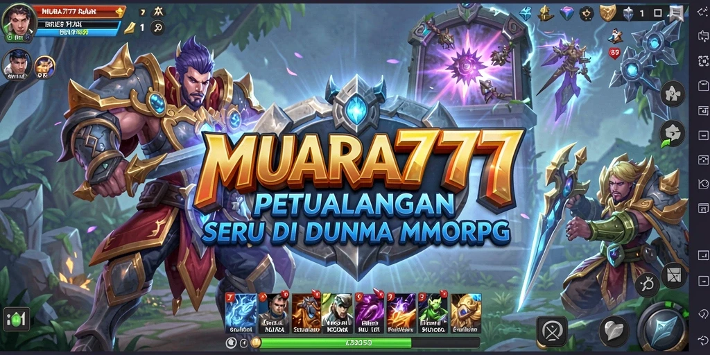 Tampilan screenshot <strong>MUARA777</strong> menunjukkan aksi gameplay yang mendebarkan di dunia MMORPG.