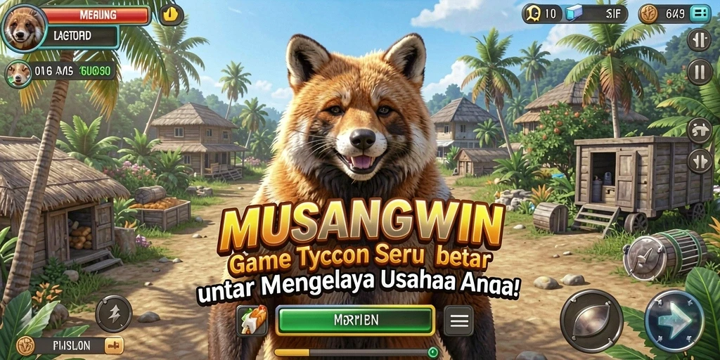 Tampilan gameplay Tycoon yang menarik dan interaktif.