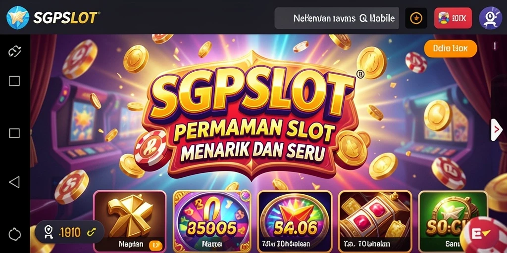 Tampilan gameplay menarik dari SGPSLOT yang menghadirkan keseruan slot.