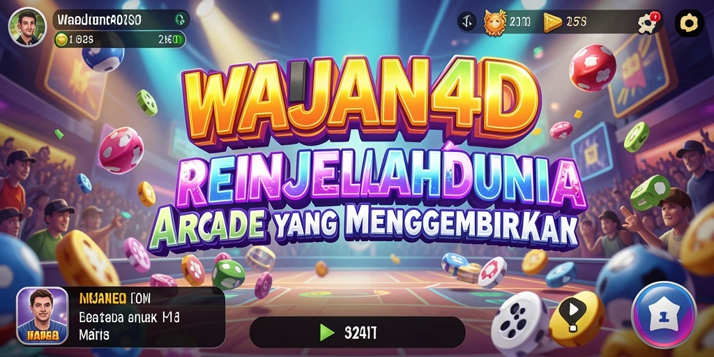 Tampilan gameplay seru di WAJAN4D yang penuh tantangan.