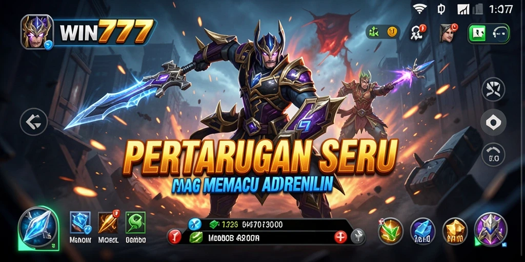 Gameplay mendebarkan dengan aksi cepat dan grafis menakjubkan.