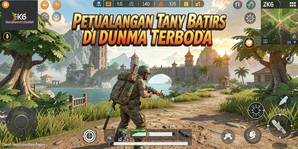 Tangkap momen seru dalam gameplay Open World ZK6.